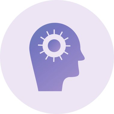 İnsansı. Web simgesi basit tasarım