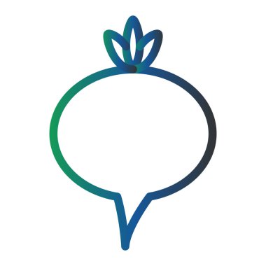 Turnip Vector lyph Icon Design