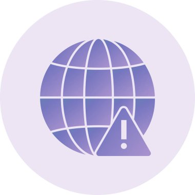 Ağ Sayısı Vektör Kabartma Simgesi Tasarımı 