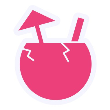 Hindistan cevizi vektör çizim