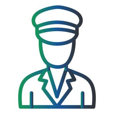 vector illustration of Pilot 