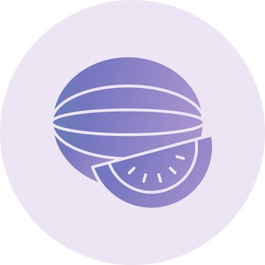 Karpuz Vektörü Sembol Tasarımı