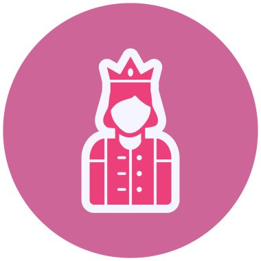 Prenses vektör çizim 