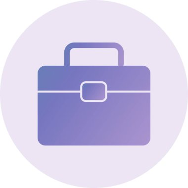 briefcase, web icon simple illustration