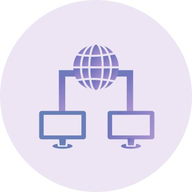 Dünya çapındaki Vektör Simgesi Tasarımı