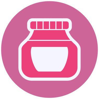Inkpot Vector Glyph Icon Design