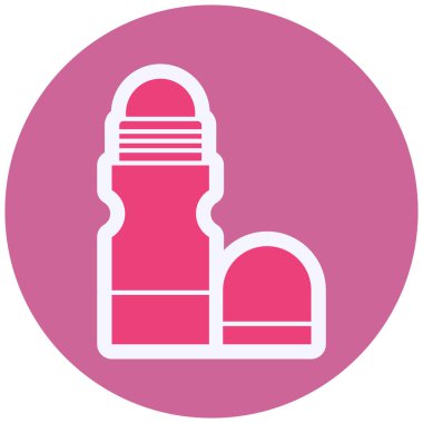 Deodorant Vektör Kabartma Simgesi Tasarımı 