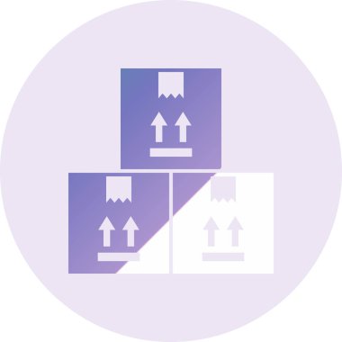 Packages Vector Glyph Icon Design