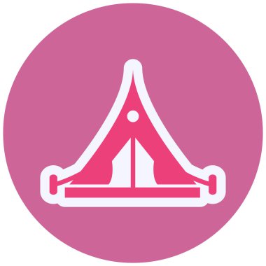 Shelter Vector Glyph Icon Design