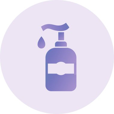 Liquid Soap icon, simple web illustration 