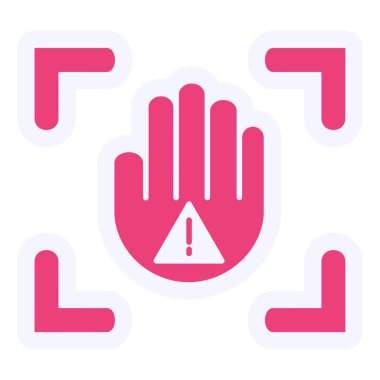 Access Denied. web icon simple design