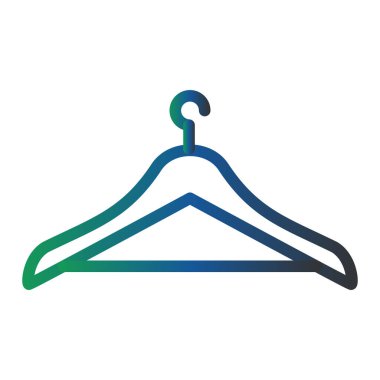 Askı. Web simgesi basit illüstrasyon 