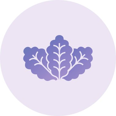 Lettuce Vector lyph Icon Design