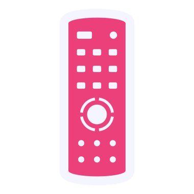 Uzaktan kumanda. Web simgesi 