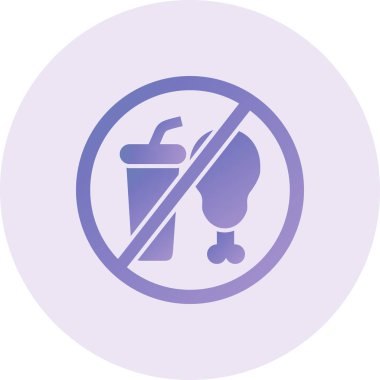 Yiyecek Vektörü Kabartma Simgesi Tasarımı Yok