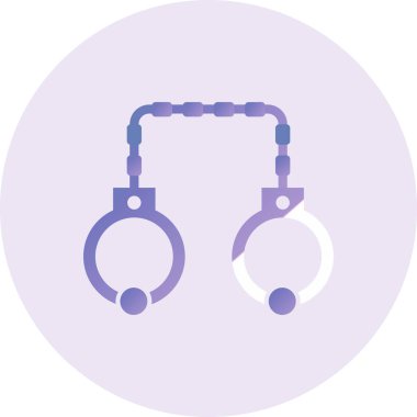 Kelepçeler. Web simgesi basit tasarım 