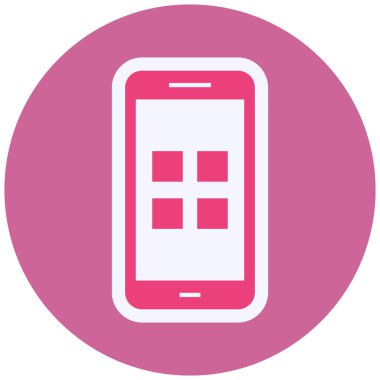 Cep telefonu. Basit resimleme