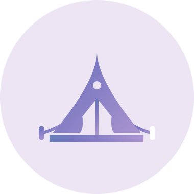 Shelter Vector Glyph Icon Design