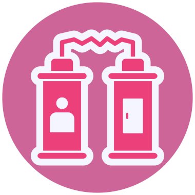 Teleport . web icon simple illustration