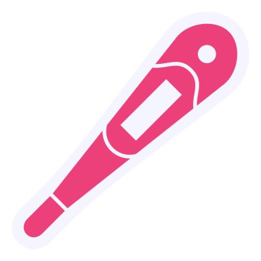 termometre ağ simgesi vektör çizimi