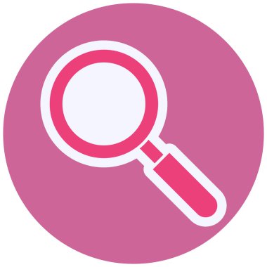 Arama simgesinin vektör illüstrasyonu