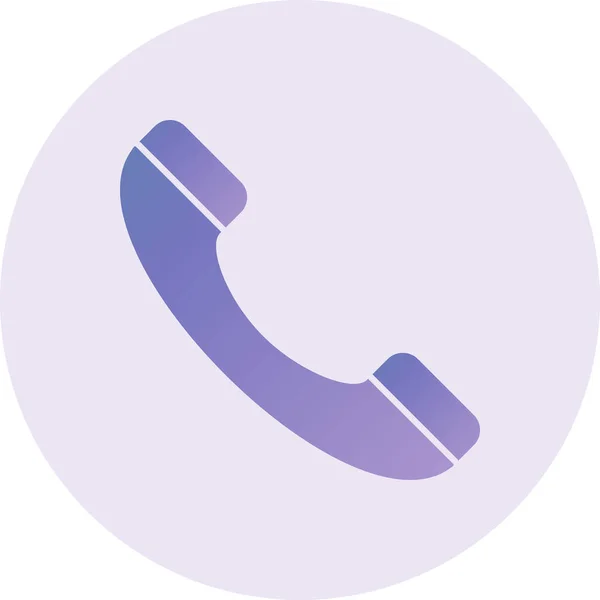 Telefon Web Icon Vektor Illustration — Stockvektor