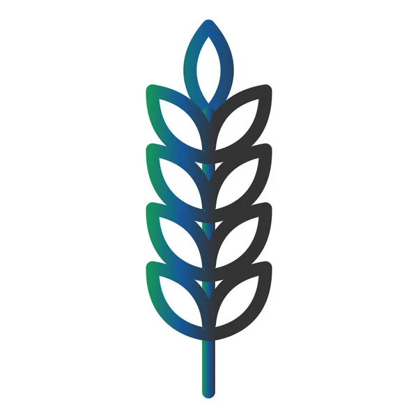 Wheat Web Icon Vector Illustration — 스톡 벡터
