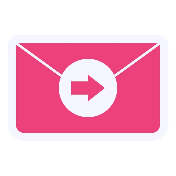 Send Web Icon Simple Illustration — Image vectorielle