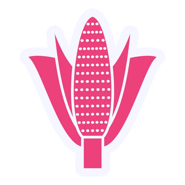 Кукурудзяний Векторний Ліф Дизайн Іконок — стоковий вектор