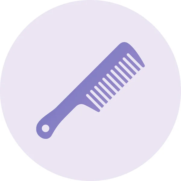 Hair Comb Icon Trendy Flat Style Illustration — 스톡 벡터