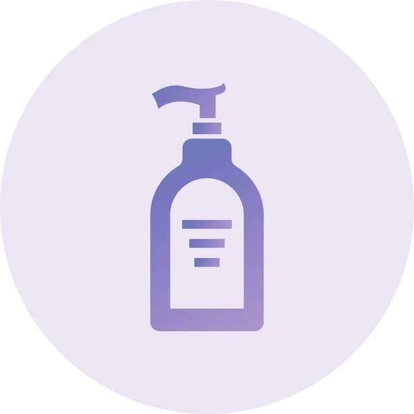 Sanitizer Vector Glyph Icon Design —  Vetores de Stock