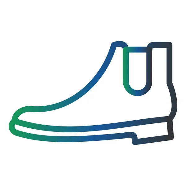 Boot Web Icon Vector Illustration — Vetor de Stock