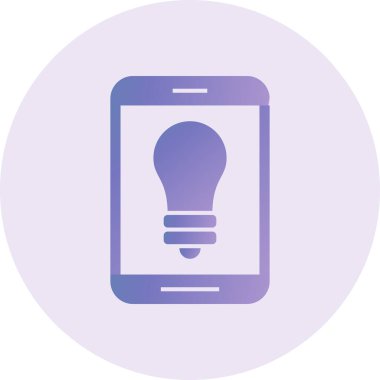 Fikir Vektörü Kabartma Simgesi Tasarımı