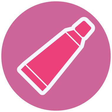 Diş macunu. Web simgesi basit tasarım