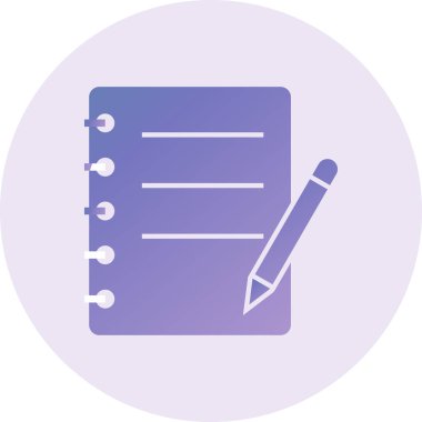 not defteri simgesi vektör illüstrasyonuName