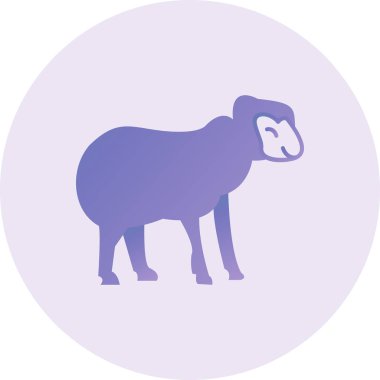 Sheep  web icon vector illustration