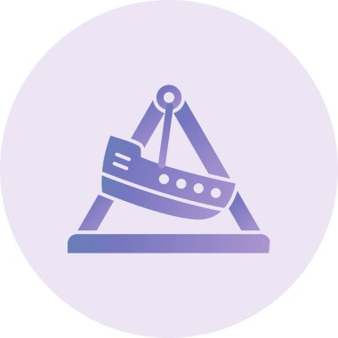 Eğlence için. Web simgesi basit illüstrasyon