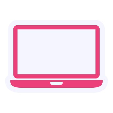 Bilgisayar. Web simgesi vektör illüstrasyonu