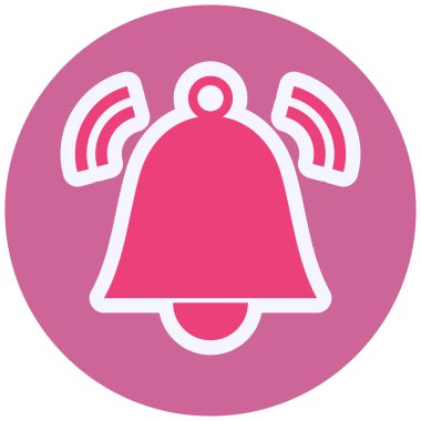 bell simple web illustration icon