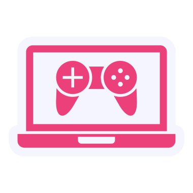 Akıcı Vektör Şekil Simgesi Tasarımı 