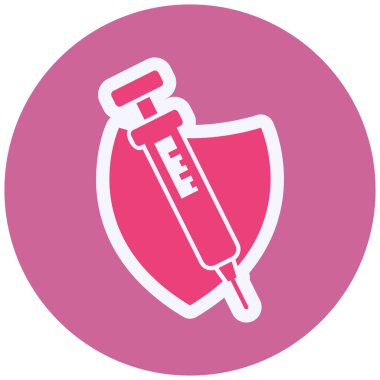 Vaccine Vector Icon Design