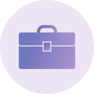 briefcase, web icon simple illustration