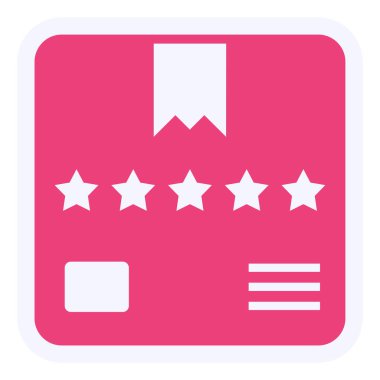 Product Rating. web icon simple illustration