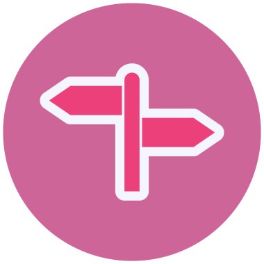 Yön oku. Basit tasarım