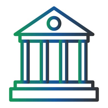 Mahkeme binası. Basit tasarım