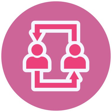 Exchange Vector Glyph Icon Design 