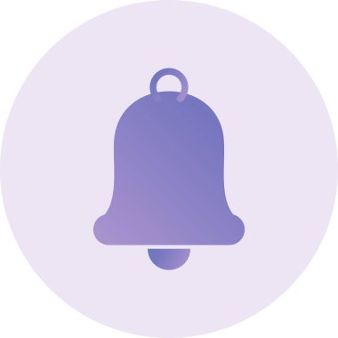 bell simple web illustration icon
