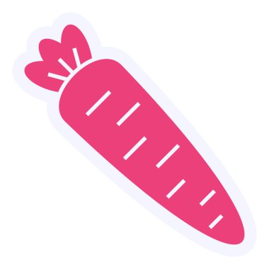 havuç vektör çizim