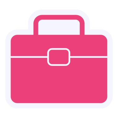 briefcase, web icon simple illustration
