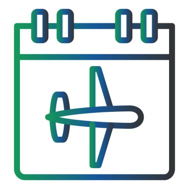 Randevu. Web simgesi basit tasarım